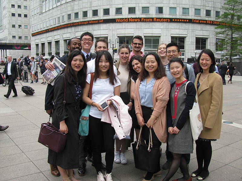 BER students participated in our fourth annual trip to London from May 22 to 26, 2017
