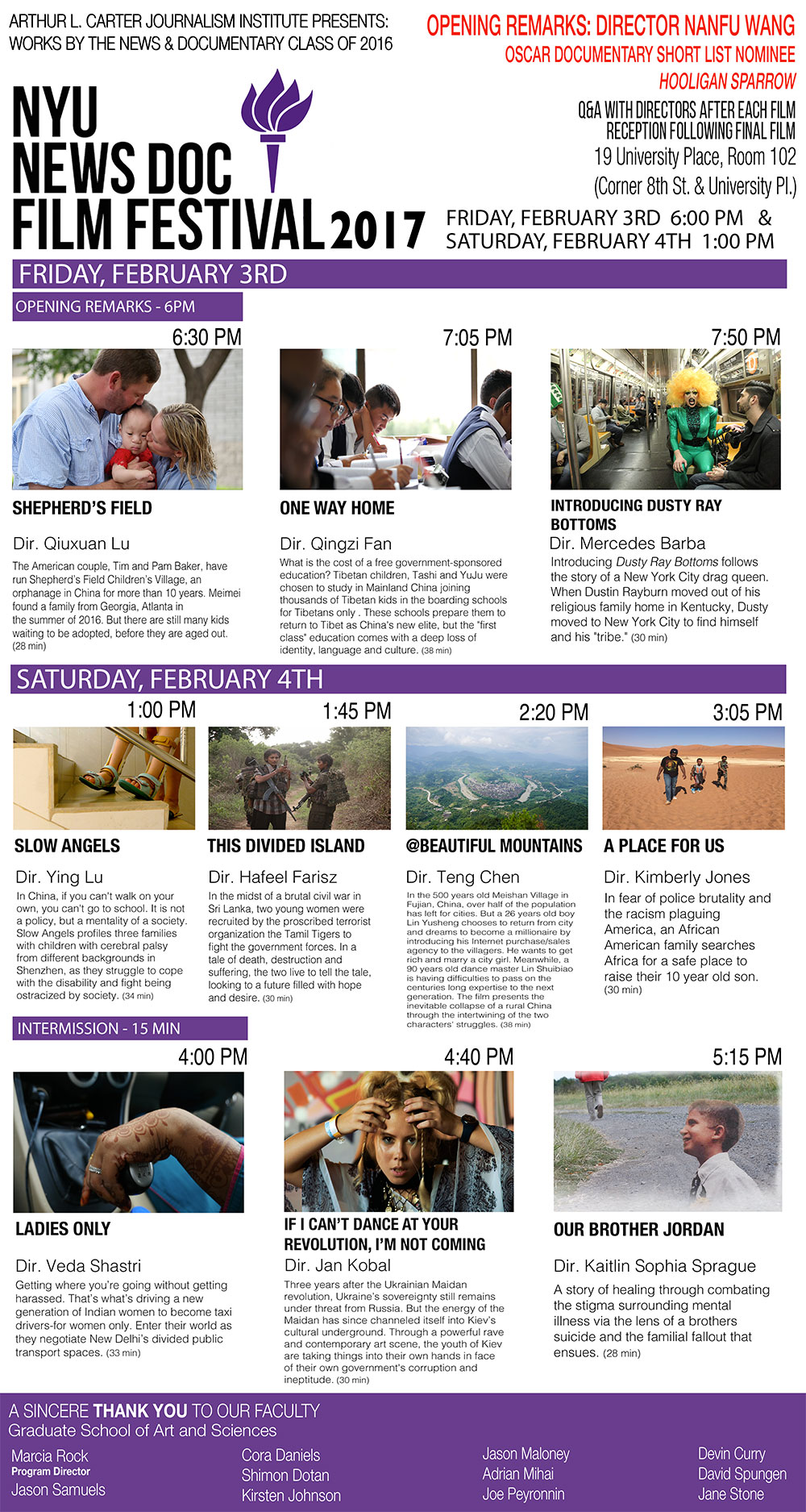 NewsDoc Film Festival 2017 - Event Poster