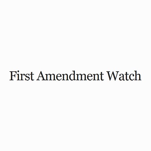 First Amendment Watch