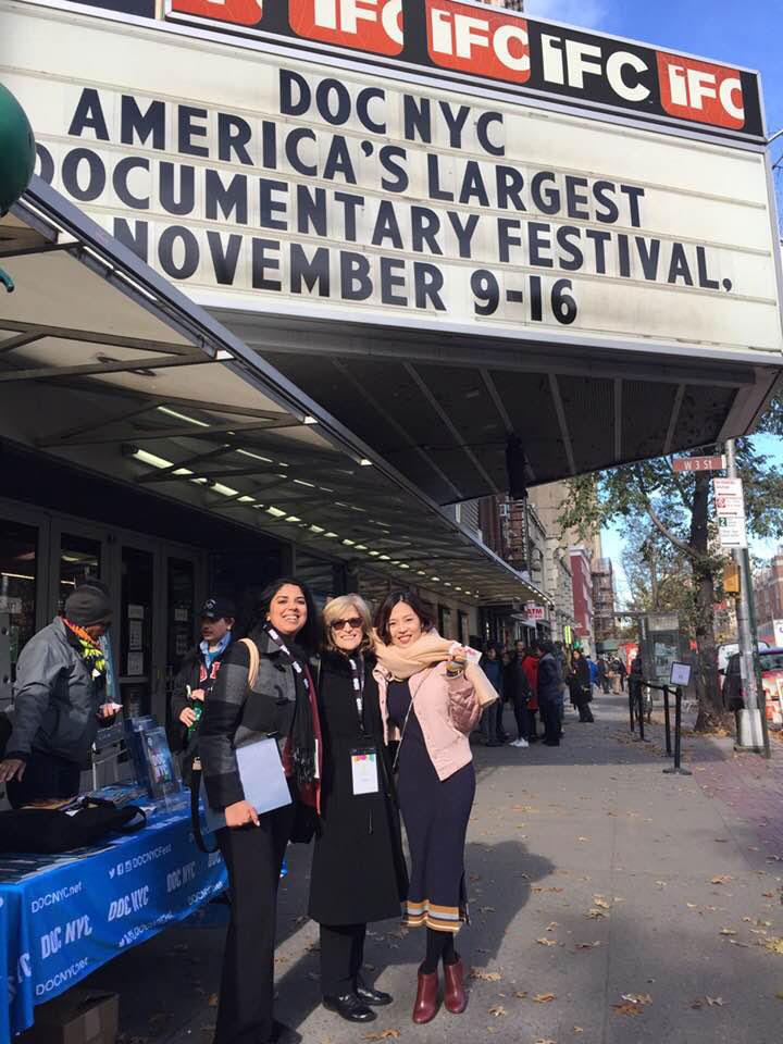 2017 DOC NYC - Marcia Rock, Veda Shastri and April Fan