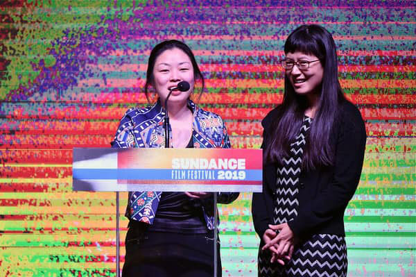 Nanfu Wang and Jialing Zhangat Sundance Film Festival 2019