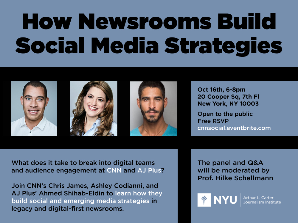 How newsrooms build social media strategies