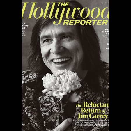 Image credit: Austin Hargrave, The Hollywood Reporter's winning issue featuring Jim Carrey on the cover