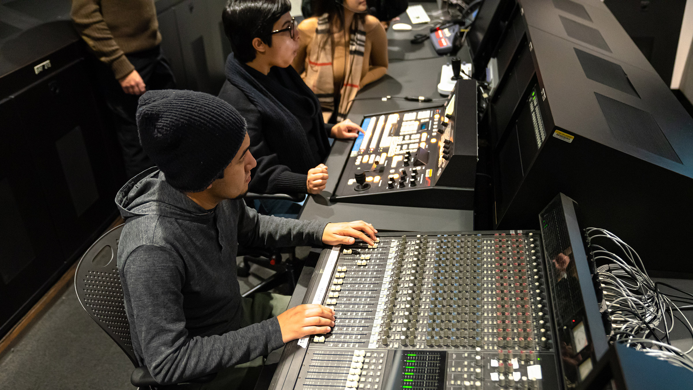 Student at Control Board