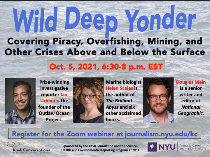 Event Poster - 2021 Fall - Wild Deep Yonder - Oct 5, 2021 6:30 - 8pm ET - See event page for details