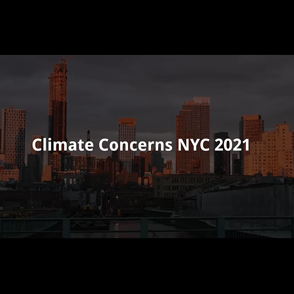 Climate Concerns NYC 2021
