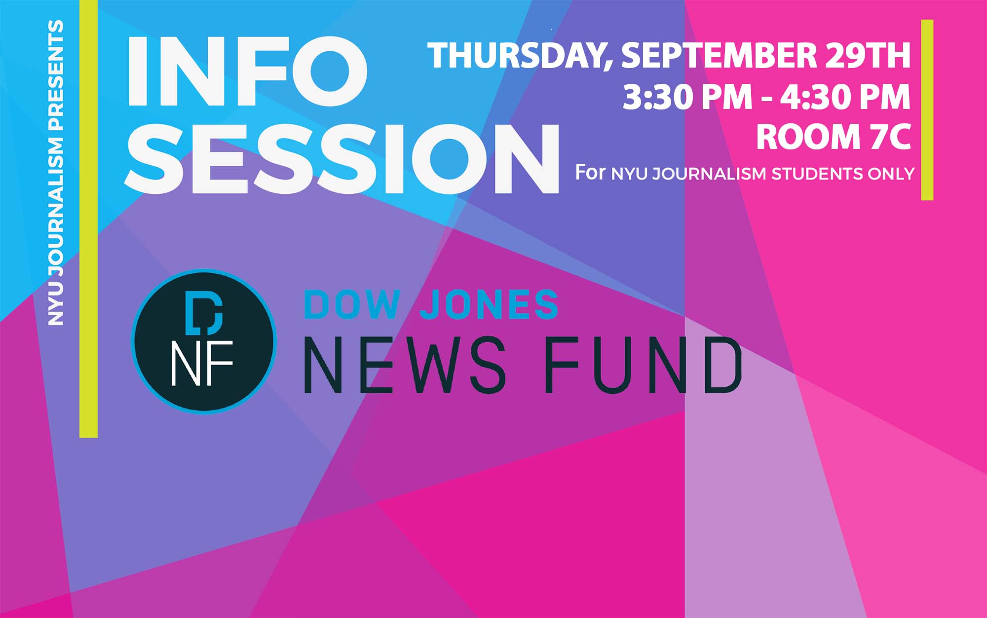 Dow Jones News Fund Info Session