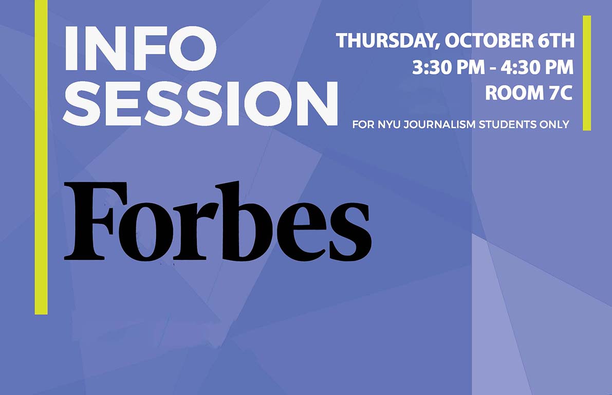 Forbes Info Session