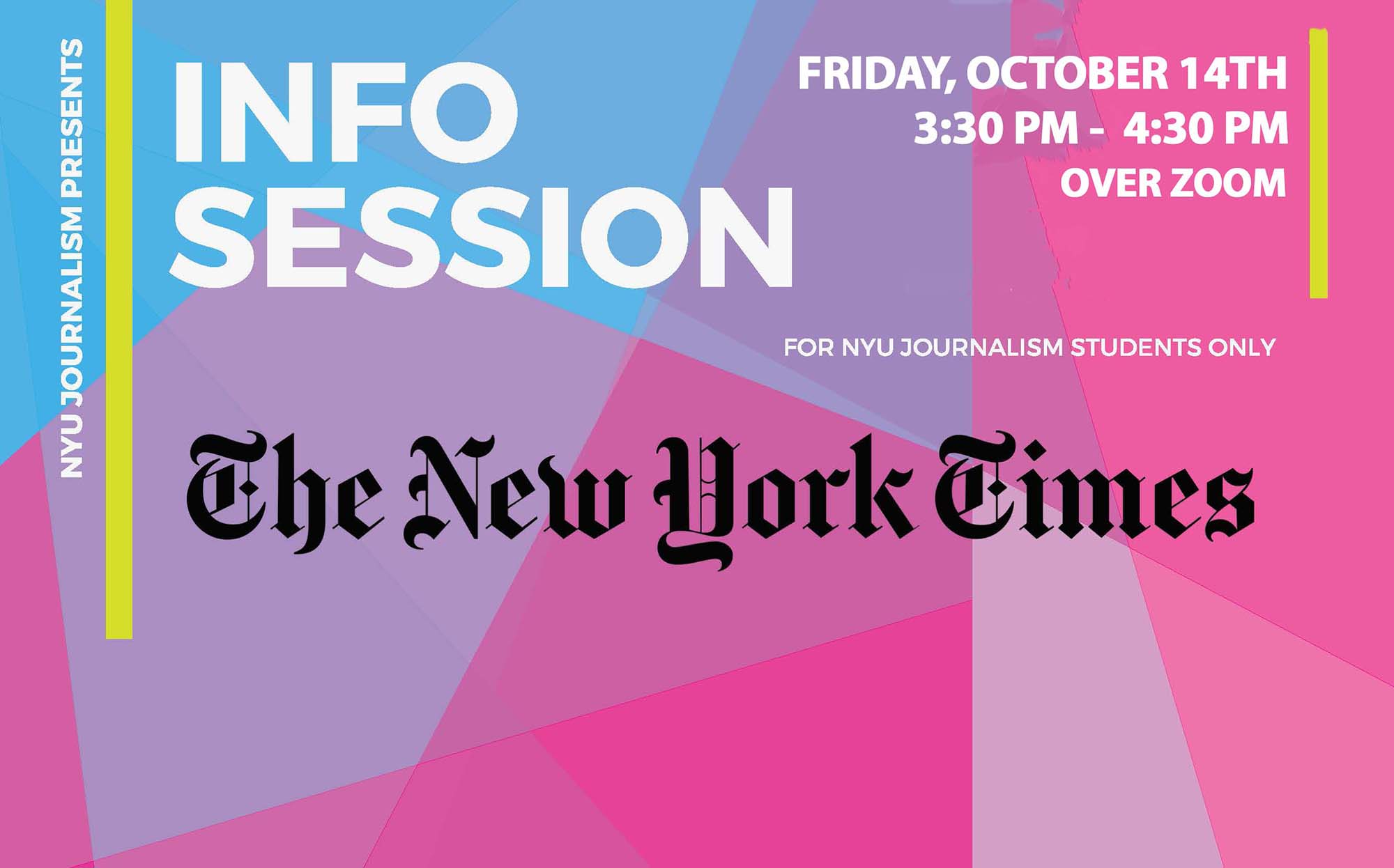 New York Times Info Session