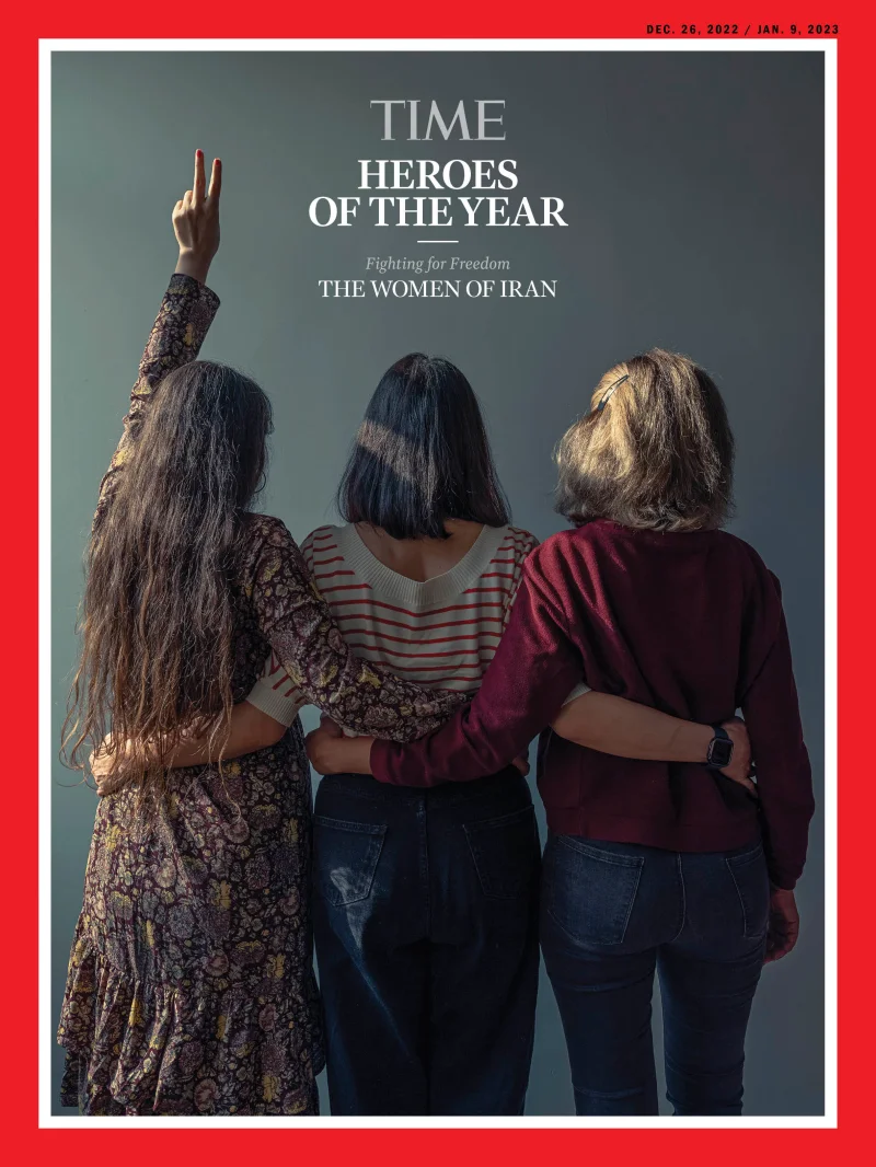 Women of Iran Time Cover