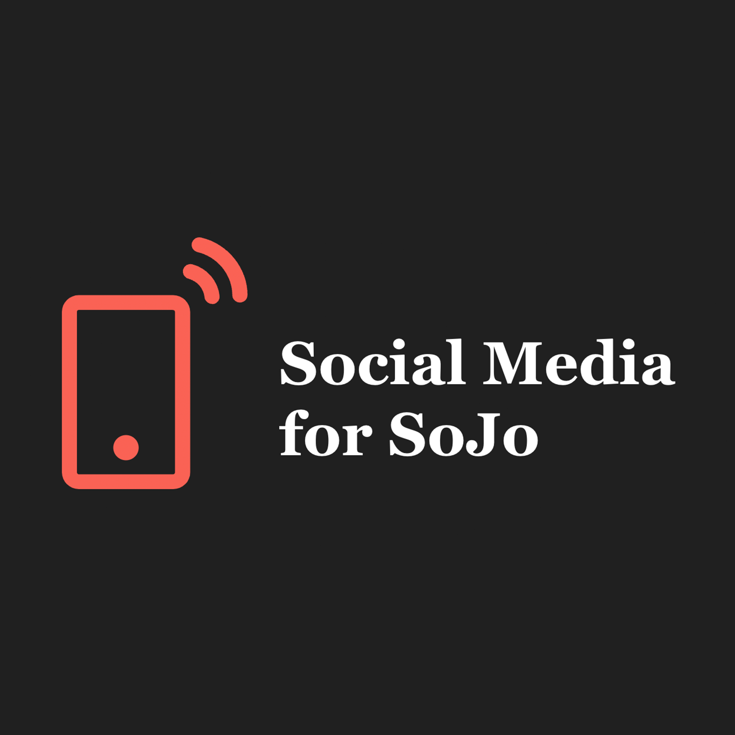 Social Media for Sojo Logo - Studio20 project 2023