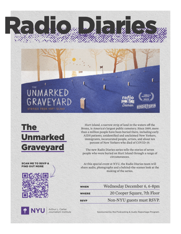 radio diaries poster