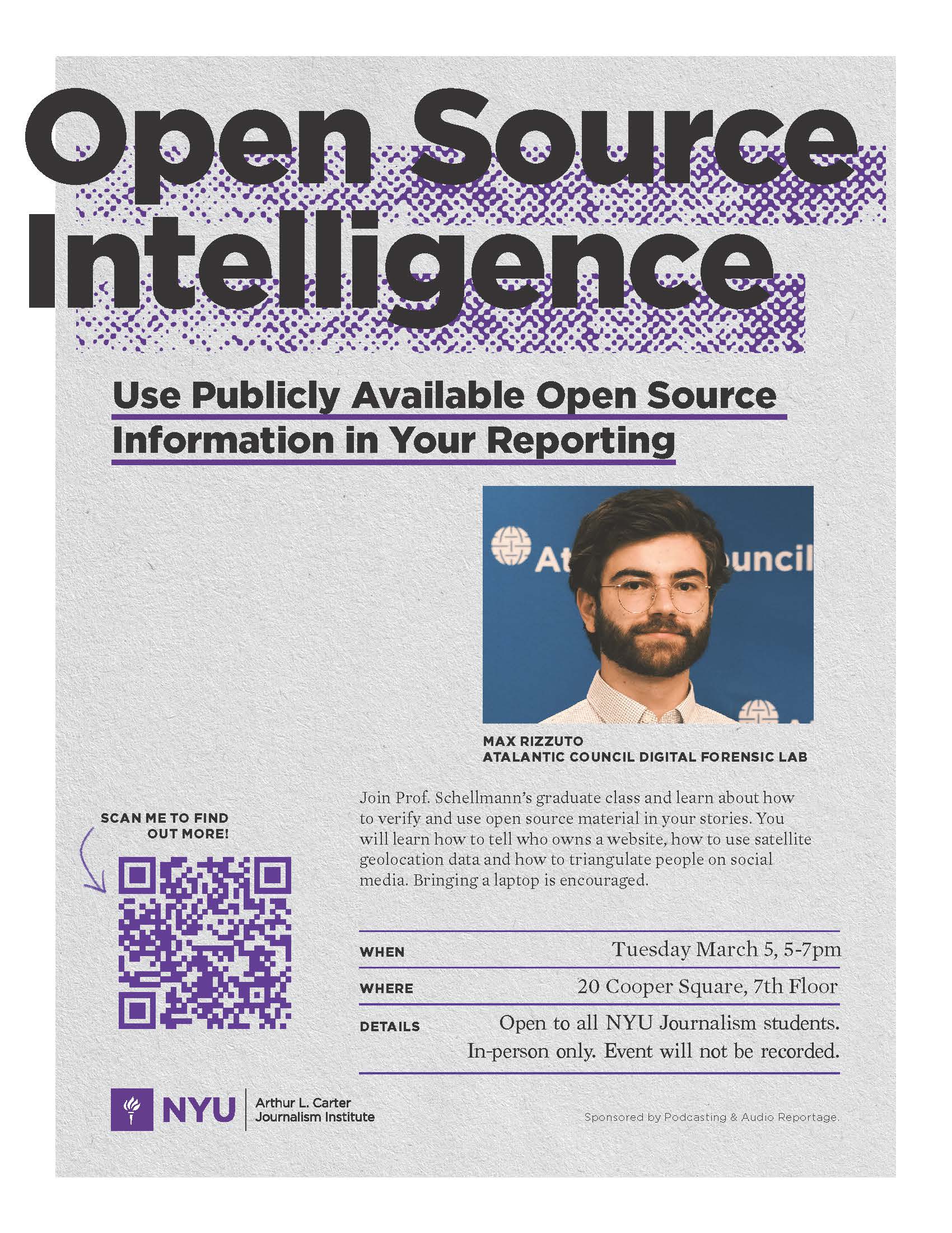 Open Source Intelligence with Max Rizzuto