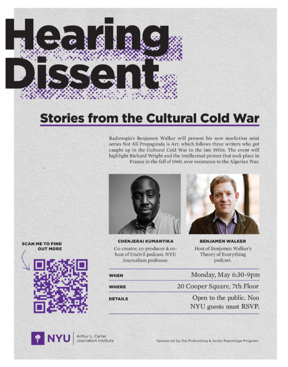 Hearing Dissent: Stories from the Cultural Cold War