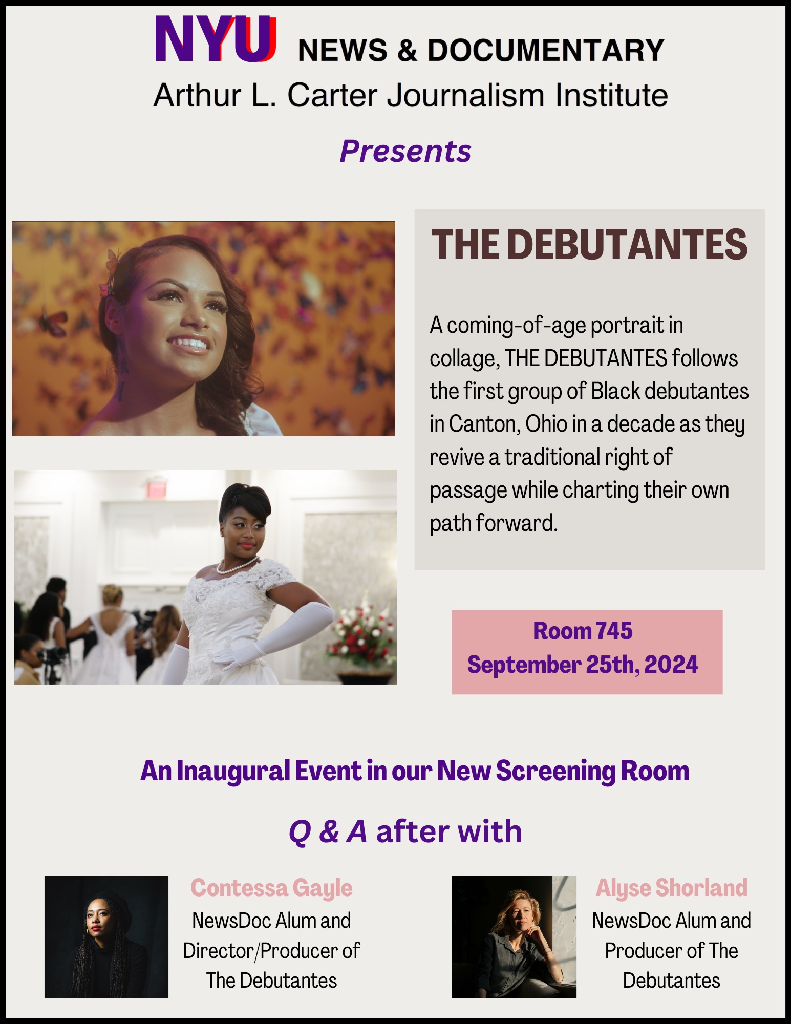 the debutantes poster