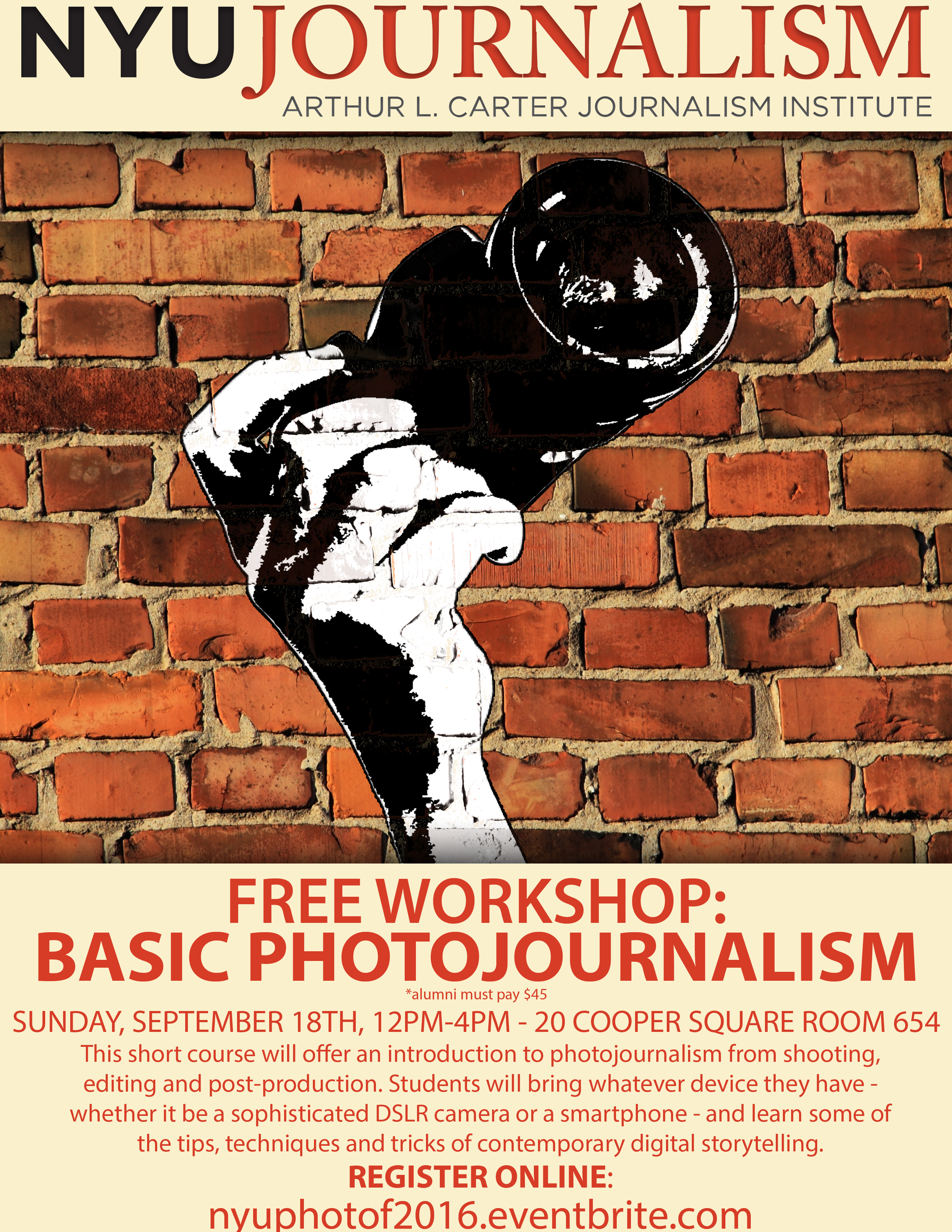 Basic Photojournalism Workshop