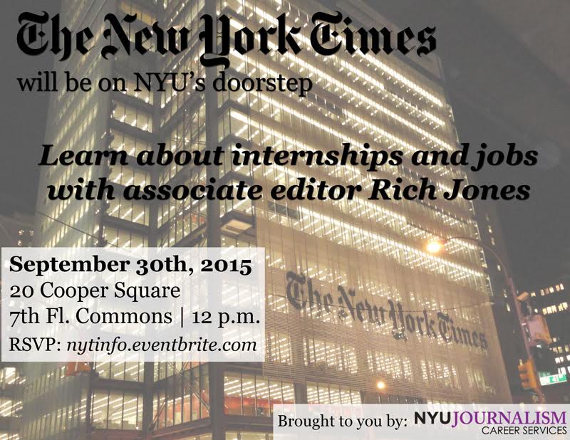 The New York Times Info Session