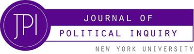 Journal of Political Inquiry - New York University