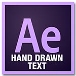 Adobe After Effects Hand Drawn Text